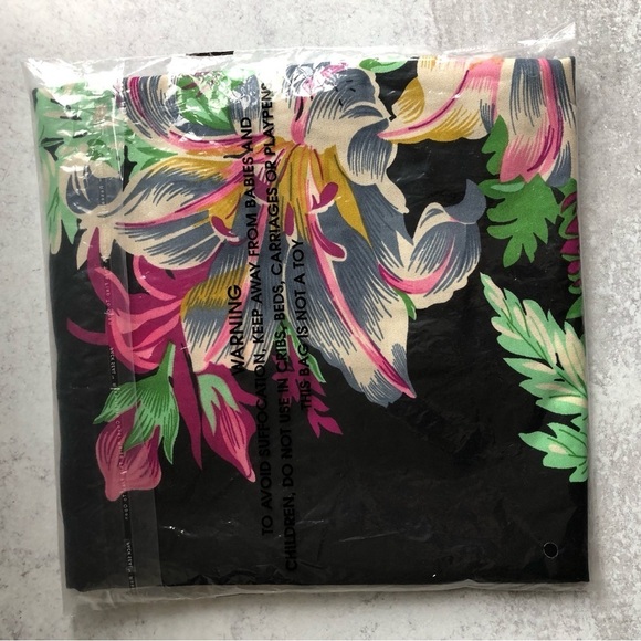 Walter Baker Floral Paradise Sarong Grand Magnolia Scarf Dress Skirt One Size - Picture 8 of 9